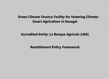 2- Green Climate Finance Facility for fostering Climate-Smart Agriculture in Senegal